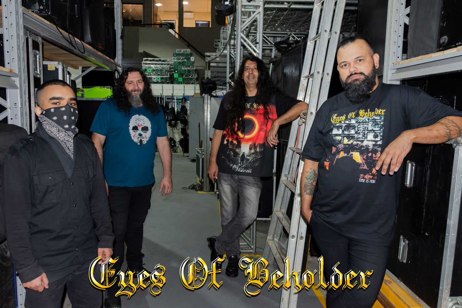 EYES OF BEHOLDER: Preparando novo álbum, banda se apresenta no 'Festival  Amparo' na Fofinho Rock bar, assista!