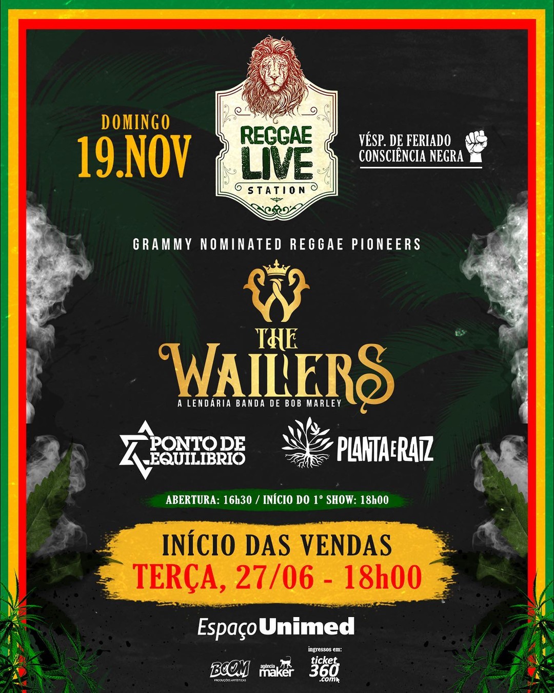 The Wailers chegam ao Brasil com a One World Tour 2022