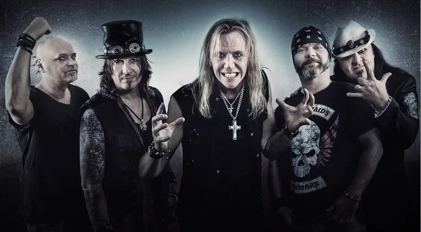 Pretty Maids: “Foi bem difícil de conseguir shows no começo porque realmente não tinha uma cena!”, diz Ronnie Atkins sobre os anos oitenta na Dinamarca.