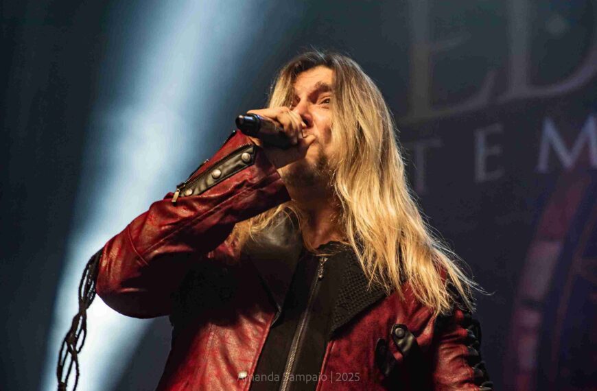 Uma noite para o power metal: Edu Falaschi transforma o Tokio Marine Hall em templo de celebração