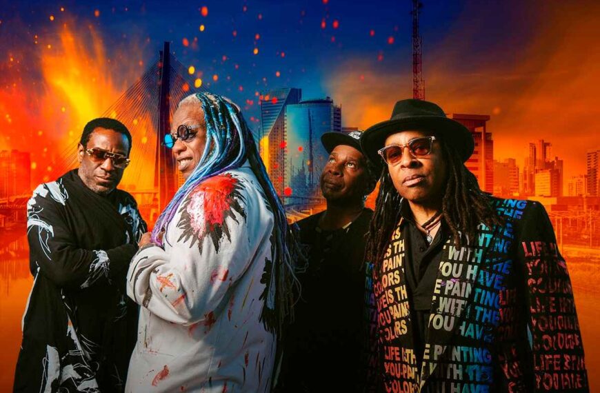 Living Colour abre turnê na América Latina nesta semana e Doug Wimbish relembra uma das primeiras passagens pela banda no Brasil