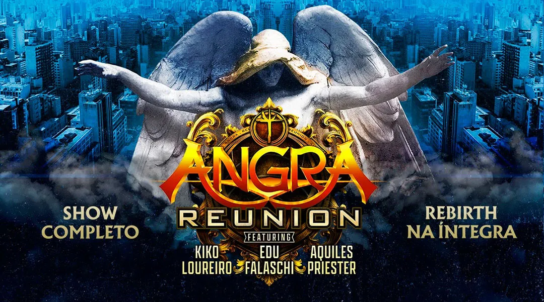 Angra Reunion: Side Show no Espaço Unimed com vários setores já esgotados