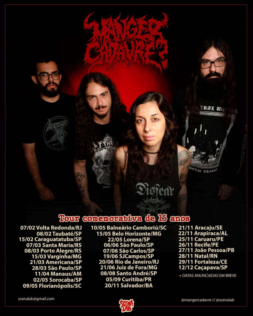 Manger Cadavre? celebra 15 anos com turnê especial