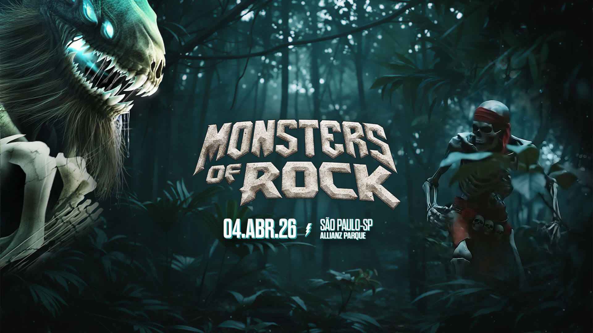Monsters of Rock 2026 divulga horários oficiais dos shows no Allianz Parque