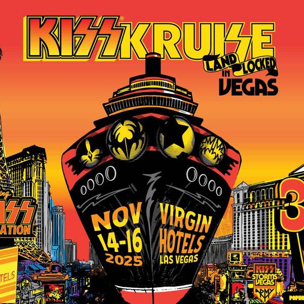 KISS anuncia atrações e atividades da edição 2026 do “KISS Kruise: Land-Locked In Vegas”