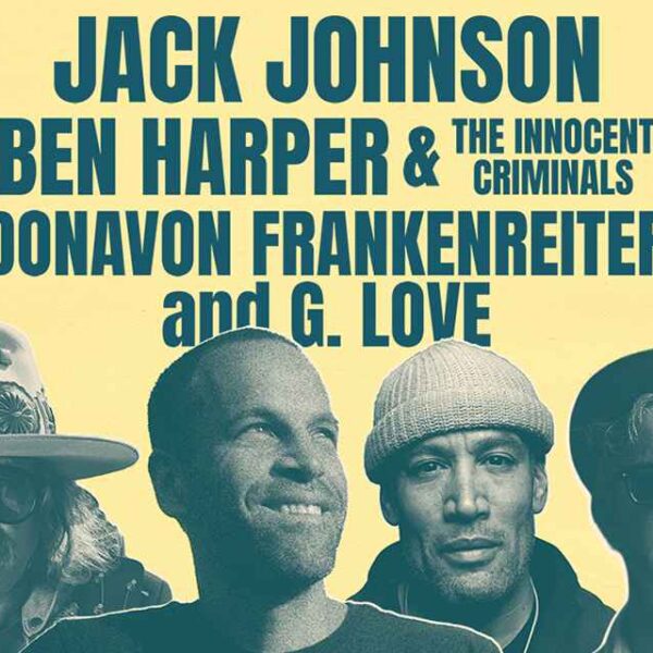 Jack Johnson retorna ao Brasil e traz sua turnê SURFILMUSIC para São Paulo, Rio de Janeiro e Florianópolis