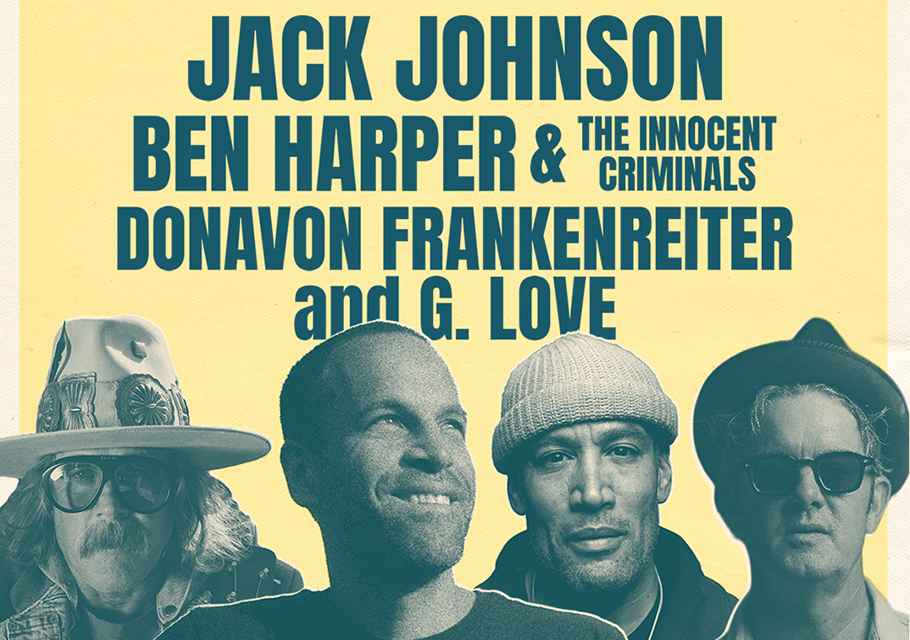 Jack Johnson retorna ao Brasil e traz sua turnê SURFILMUSIC para São Paulo, Rio de Janeiro e Florianópolis