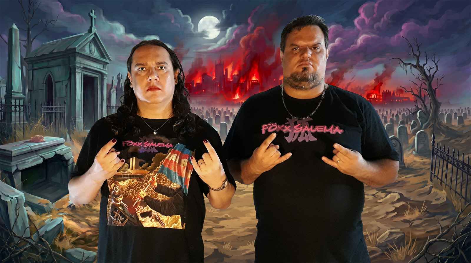 Föxx Salema: Single “Dead Flies Rising” já está nas plataformas em tributo a George A. Romero