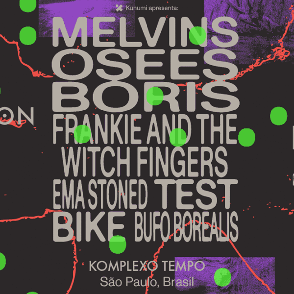 Levitation estreia no Brasil em janeiro de 2027 com Melvins, Osees, Boris e mais bandas