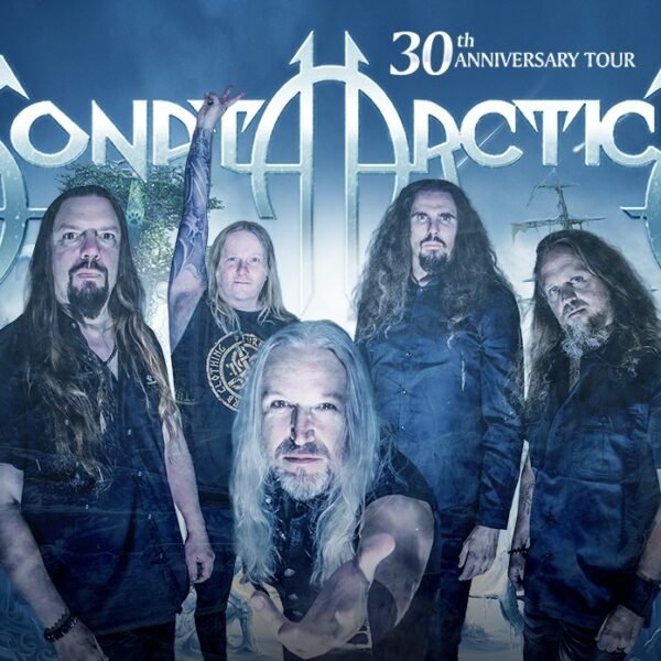 Sonata Arctica retorna ao brasil no início de Outubro em celebração aos 30 anos de carreira